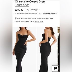House of CB Charmaine Corset Dress